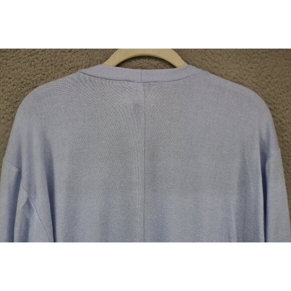 Lane Bryant Blue Button-Up Sweater-Long Sleeve-Size 10/12-New w/Tags - Picture 9 of 9